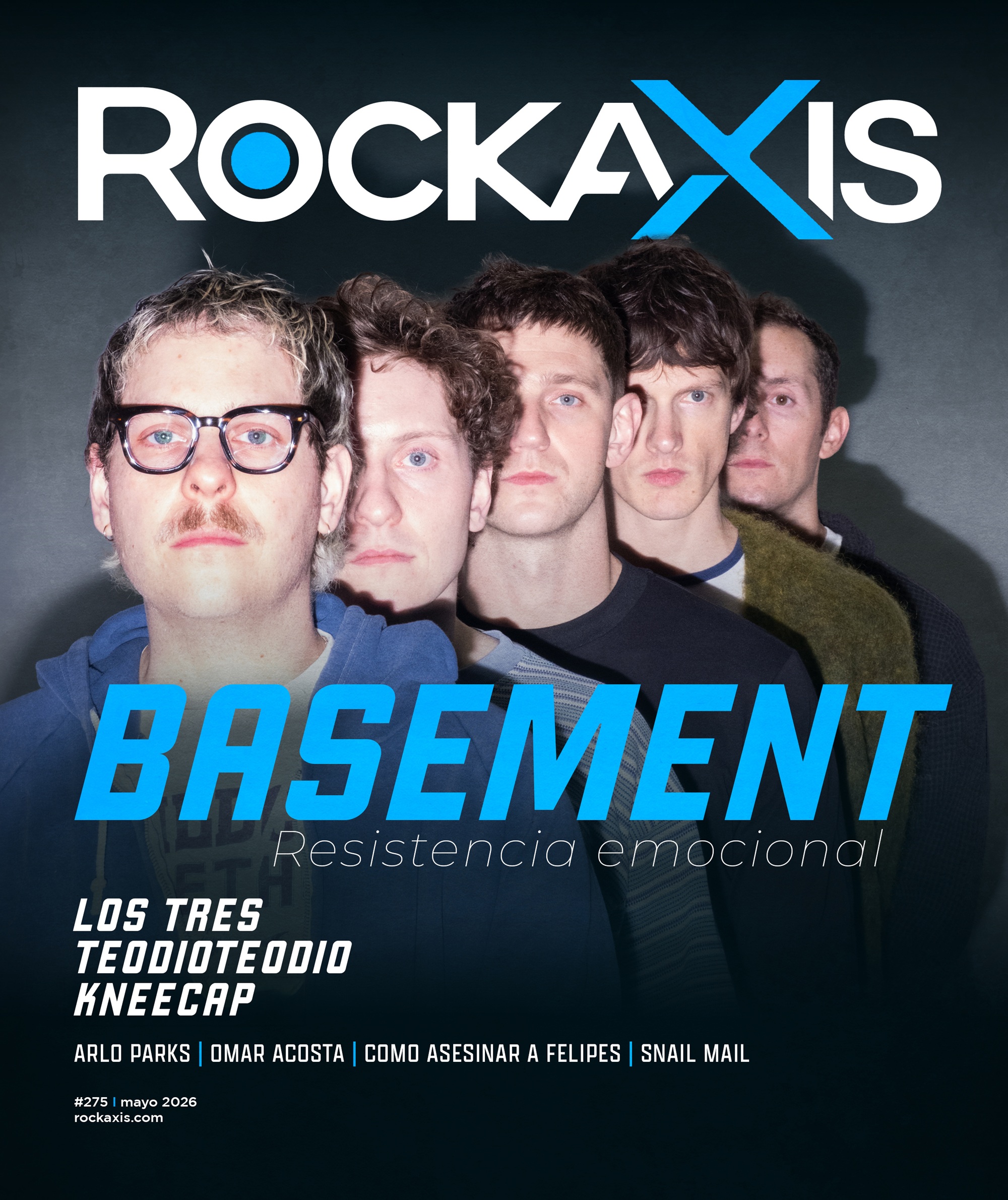 Revista #Rockaxis275: Los Tres, Basement, Kneecap, teodioteodio y más